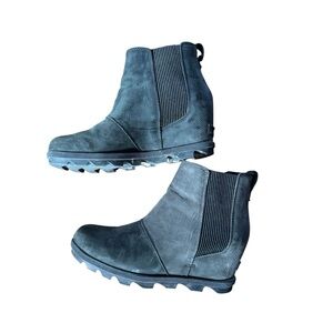 Sorel Black Ankle Snow Boots Size 10